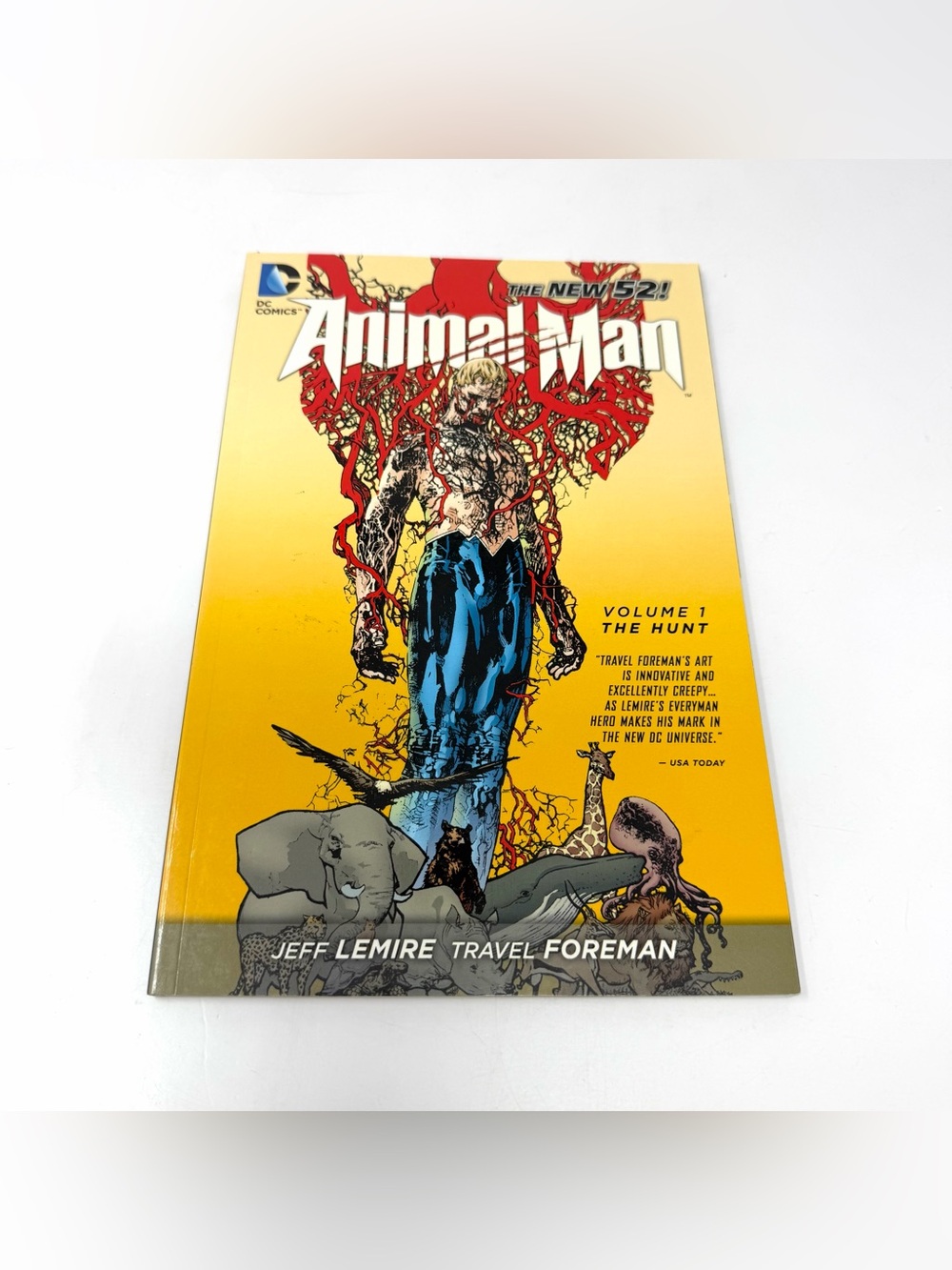 Animal Man Vol. 1: the Hunt the New 52 Paperback Jeff Lemire